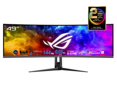 Màn Hình Gaming ASUS ROG Swift OLED PG49WCD (49.0 inch - OLED - DualQHD - 144Hz - 0.03ms - USB TypeC - SPDIFout - FreeSyncPro - GSYNC - HDR400 - Curved)