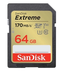 Thẻ nhớ SDXC SanDisk Extreme U3 V30 64GB 170MB/s