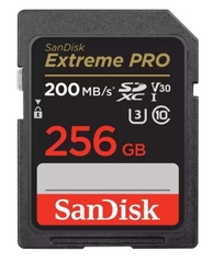 Thẻ nhớ SDXC SanDisk Extreme Pro U3 V30 256GB 200MB/s