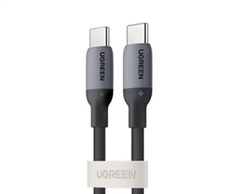 Cáp sạc nhanh 60W/3A Type-C to Type-C silicon mềm, dữ liệu 480Mbps dài 0,5M Ugreen 15282 cao cấp