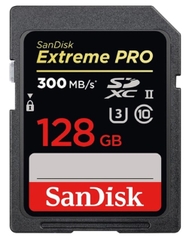 Thẻ nhớ SDXC SanDisk Extreme Pro UHS-II U3 128GB 300MB/s