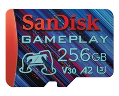 Thẻ Nhớ MicroSDXC SanDisk GamePlay 256GB for Mobile Gaming 190MB/s SDSQXAV-256G-GN6XN