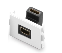 Hạt Wallplate HDMI âm tường bẻ góc 90 độ Ugreen 20318 cao cấp