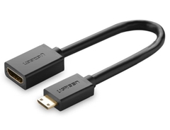 Cáp chuyển đổi Mini HDMI to HDMI dài 20cm chính hãng Ugreen 20137