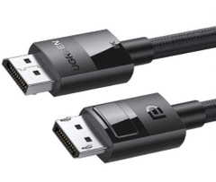 Cáp DisplayPort 1.4 UGREEN DP114 – Hỗ trợ độ phân giải 8K 60HZ , tốc độ truyền 32.4Gbps – Vỏ bện nylon chắc chắn chống rối