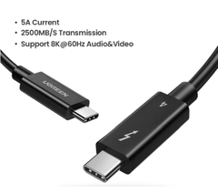 Cáp Thunderbolt 4 Type C 100W Ugreen US501