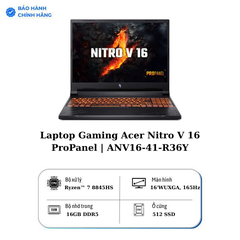 Laptop gaming Acer Nitro V ANV16 41 R36Y