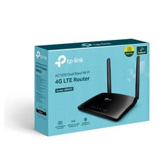 Router 4G Wi-Fi TP-Link Archer MR402 (4G LTE, AC1200, băng tần kép, Nano SIM, 4 cổng LAN/WAN)