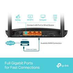 Router 4G Wi-Fi TP-Link Archer MR600 (4G+ Cat6, AC1200, băng tần kép, Nano SIM, 4 cổng Gigabit)