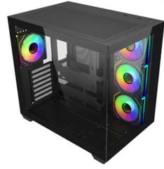Case Cooler Master ELITE 681 BLACK (Mid Tower, Kính cường lực, 4FAN ARGB, Type C)