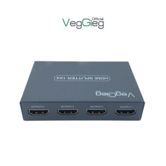 Bộ chia HDMI VegGieg V-HD07 (1 vào, 4 ra, 4K × 2K, hỗ trợ 3D)