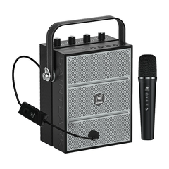 Loa kéo WinBridge S97 (60W, UHF Wireless, 2 micro không dây, Bluetooth, USB, TF Card, AUX)