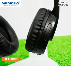 Tai nghe Bluetooth SoundMax BT-200 (Bluetooth 4.1, 10m, 40mm)