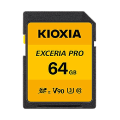 Thẻ nhớ SDXC 64GB Kioxia Exceria Pro UHS-II C10-LNPR1Y064GG4