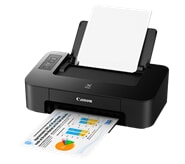 Máy in phun màu Canon PIXMA TS207 (In ảnh không viền khổ 4R, USB)