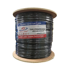 CÁP 6E FTP CHỐNG NHIỄU OUTDOOR CÓ DÂY GIA CƯỜNG KADITA