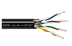 Cáp mạng ngoài trời DINTEK PowerPRO Cat.5e UTP 24AWG PE Aerial Cable (1101-03037)
