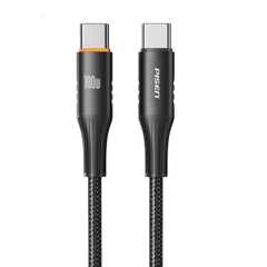 CÁP PISEN PRO FOX INTELLIGENT POWEROFF USB-C PD 100W 1.2M LT-CC03-1200(GLB)