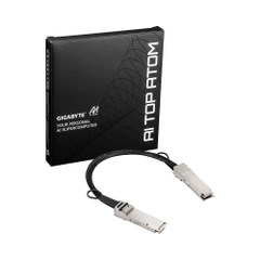 Cáp kết nối Gigabyte AI TOP QSFP ATC9000-QSFP (QSFP112, 400G, 0.4m)
