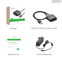 Cáp USB 3.0 to SATA HDD, SSD 3.5