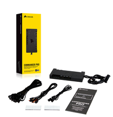 Bộ điều khiển quạt máy tính và dây đèn  RGB Corsair Commander PRO