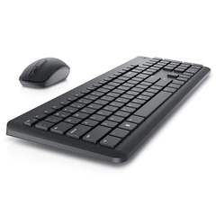 Bộ bàn phím & chuột Dell KM3322W Wireless USB (1000 DPI, Đen)