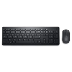 Bộ bàn phím & chuột Dell KM3322W Wireless USB (1000 DPI, Đen)