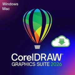 Phần mềm CorelDRAW Graphics Suite 2026 LCCDGS2026BPL21 (Business, 1-4 User, bản quyền vĩnh viễn, CorelSure 2 năm)