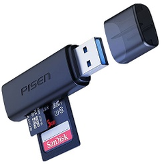 Đọc thẻ USB3.0 2 trong 1 Multi-Drive PISEN TS-E142 SD/ TF
