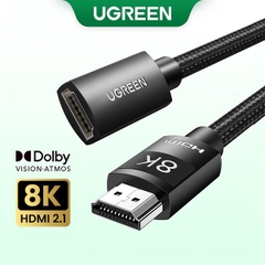 Cáp dữ liệu VIDEO HDMI 2.1 hỗ trợ 8K nối dài dài 2M Ugreen (40450)