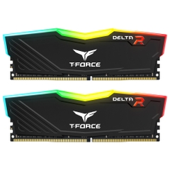 RAM PC TeamGroup T-FORCE DELTA RGB 16GB (2x8GB) DDR4 3200MHz Black