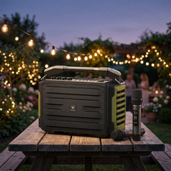 Loa kéo WinBridge K600 (200W, UHF Wireless, Bluetooth, pin 8000mAh)