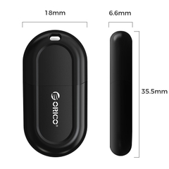 USB Bluetooth ORICO BTA-53-BK-BP (Bluetooth 5.3 + EDR, USB-A, đen)