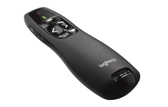 Bút Trình Chiếu Logitech Presenter Cordless R400 Đen & 910-001361