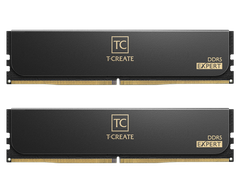 RAM PC TeamGroup T-CREATE EXPERT 128GB (2x64GB) DDR5 6400MHz Black (CL42)