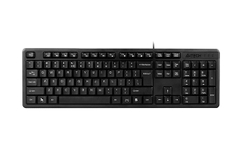 Bàn phím A4TECH KK-3 (USB, có dây, đen)