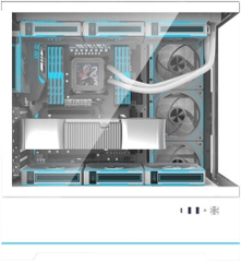 Vỏ case DarkFlash DY451 Pro White
