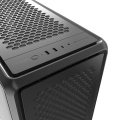 Vỏ Case máy tính Cooler Master MasterFrame 600 Black (Mid Tower, 4 quạt, GPU 485mm, đen) - MF600-KGNN-S00