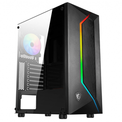 Vỏ Case MSI MAG VAMPIRIC 100R CHASSIS sẵn 4 Fan Led