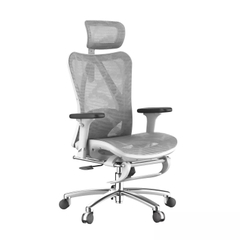Ghế Công Thái Học Sihoo M57 Xám/Đen Gác chân