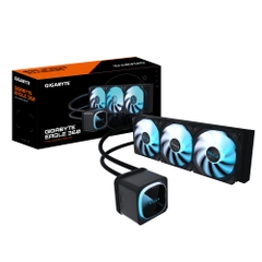 Bộ tản nhiệt nước CPU Gigabyte EAGLE 360 (Radiator 360mm, 3 quạt ARGB 120mm, đen) - GP-GIGABYTE EAGLE 360