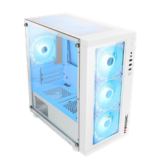 Thùng máy Magic GM-01 White Mesh sẵn 4 Fan