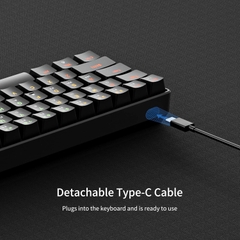 Bàn Phím  Cơ Gaming Newmen GM611 - Red Switch/USB Wired
