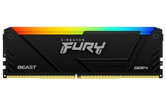 RAM KINGSTON FURY BEAST RGB 16GB 3600MHZ DDR4 – KF436C18BB2A/16