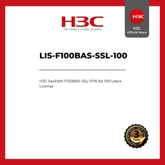 License H3C LIS-F100BAS-SSL-100 (SSL VPN, mở rộng 100 Users)