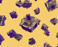 DAREU VIOLET GOLD V2 (TACTILE) Hotswap Switches – POT x45 sw