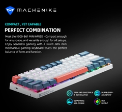 Bàn phím cơ chơi game Machenike K500-B61 RGB