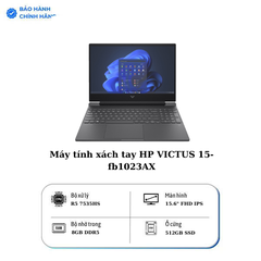 Máy tính xách tay HP VICTUS 15-fb1023AX (R5-7535HS/8GBD5/512GB SSD/RTX2050 4G/15.6
