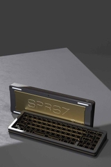 KIT bàn phím AKKO SPR67 – Gray (Full nhôm / Spring mount / Flex-cut / Mạch xuôi)
