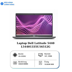 Laptop Dell Latitude 5440 L54401335U16512G (Intel Core i5-1335U | 16GB | 512GB | 14 inch FHD | Ubuntu)